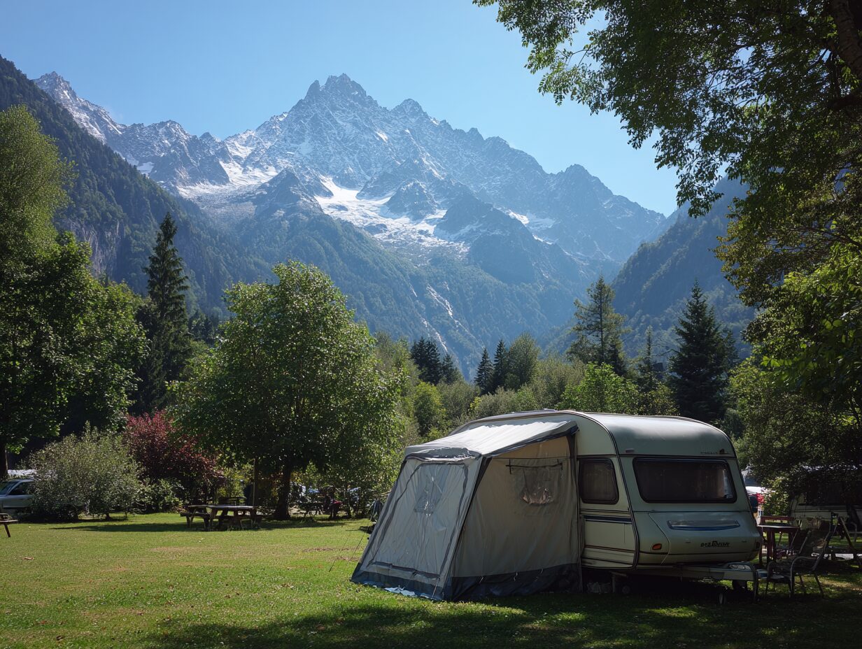 camping veille eglise haute savoie