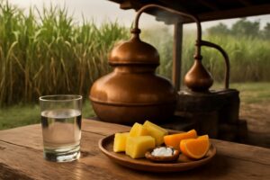 découvrez tout sur l'aguardiente : son origine, son processus de fabrication traditionnel et les conseils pour bien le déguster.